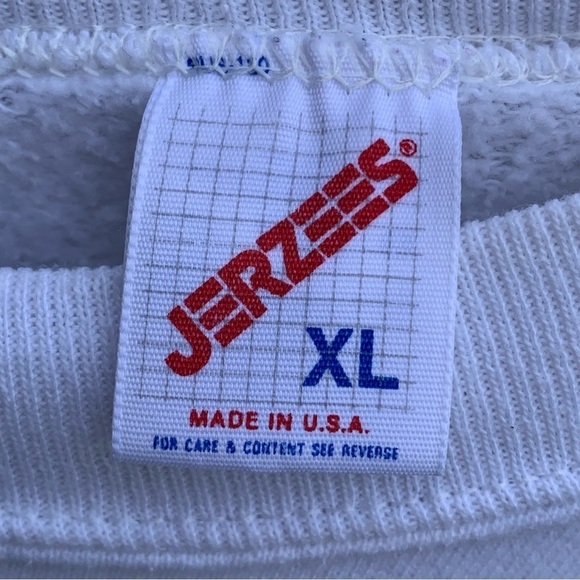 Vintage Elvis Presley Crewneck Sweatshirt Homemade Puff Paint Iron On Size XL - Picture 8 of 9